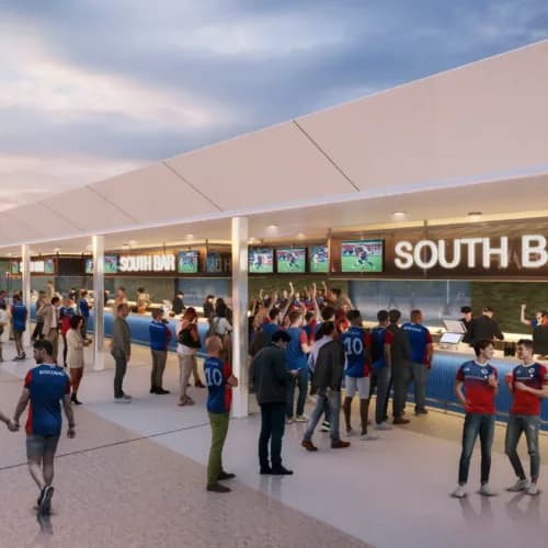 South Bar concourse